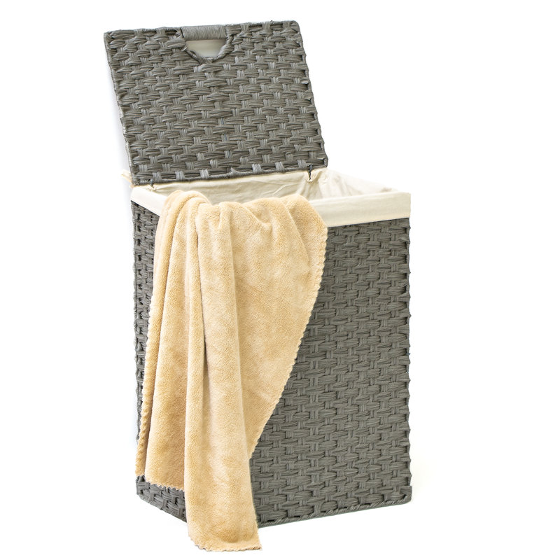 Gracie Oaks Wicker Laundry Hamper & Reviews Wayfair